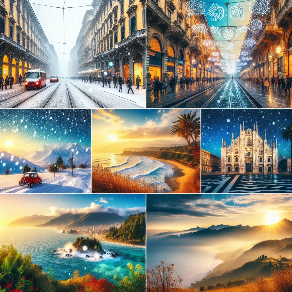 Hvordan er vejret i Italien i december?